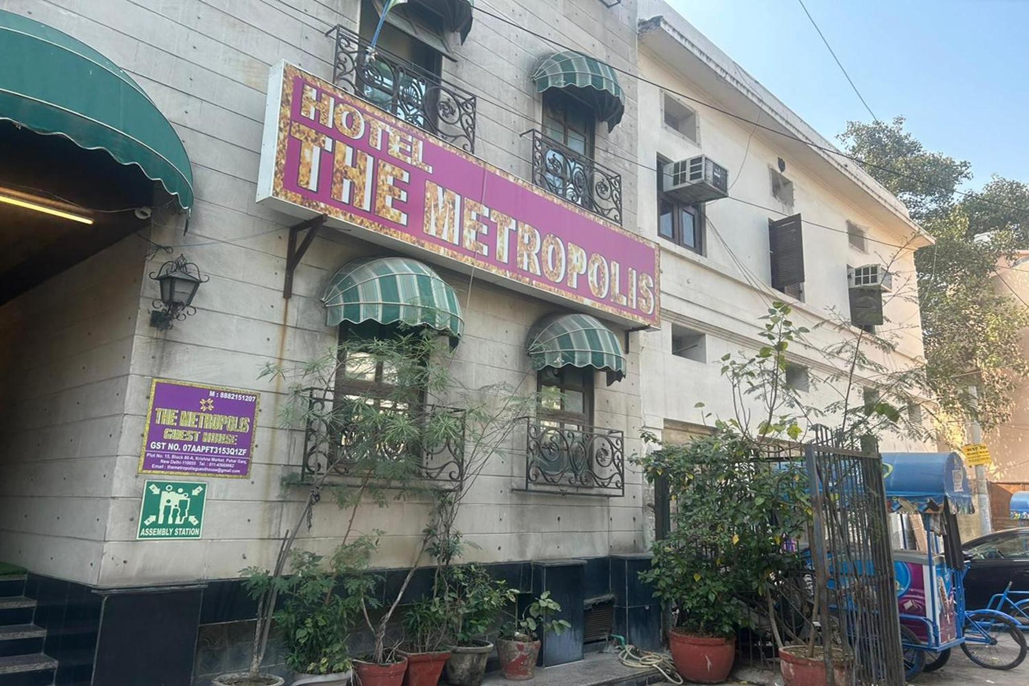 The Metropolis Guest House Near Rk Ashram Metro Station Neu-Delhi Exterior foto