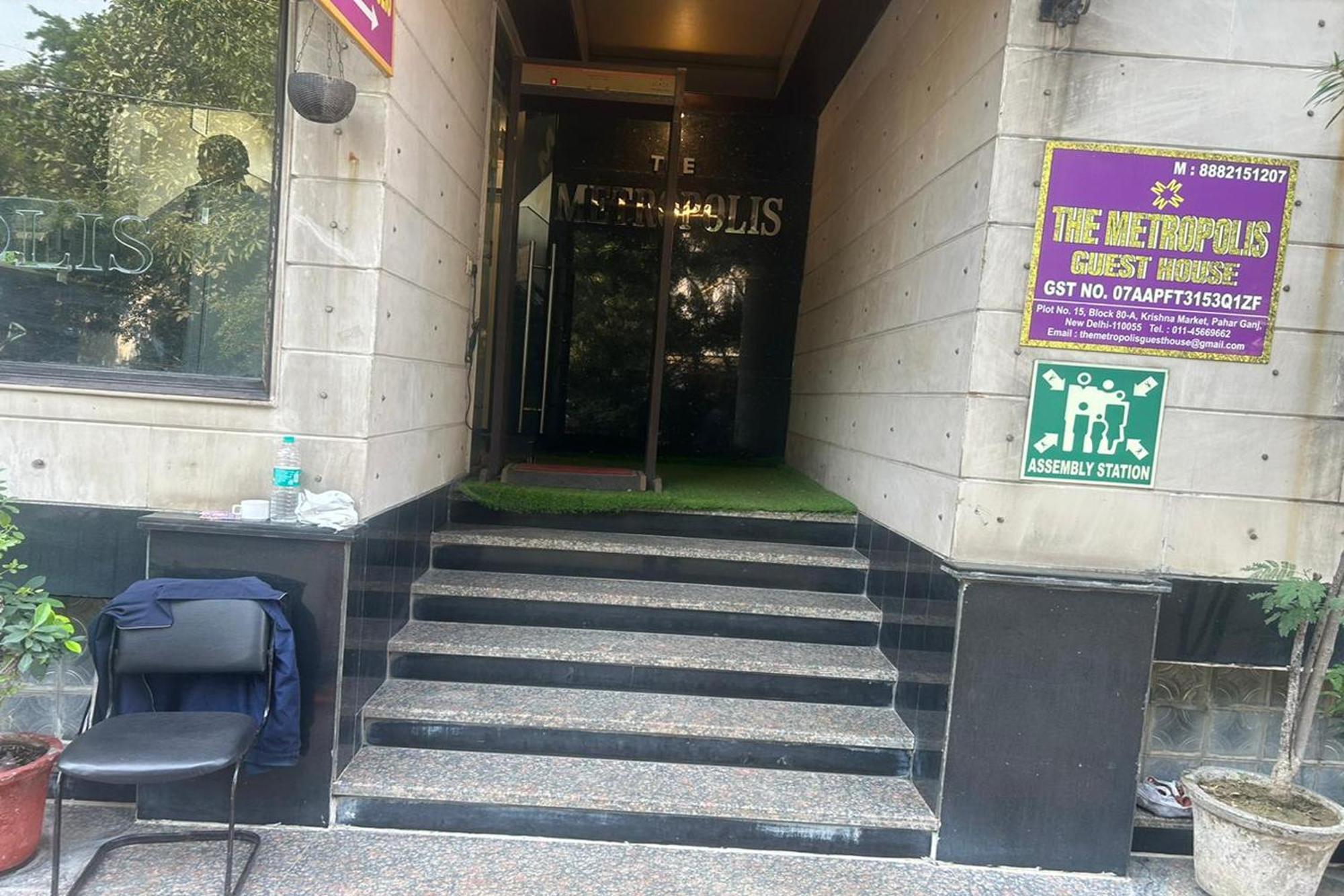 The Metropolis Guest House Near Rk Ashram Metro Station Neu-Delhi Exterior foto